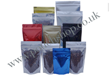 Foil Clear Stand Up Pouches