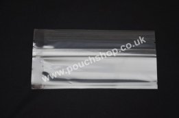 Ultra clear central seal bag