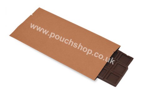 Brown Kraft Paper central seal bag